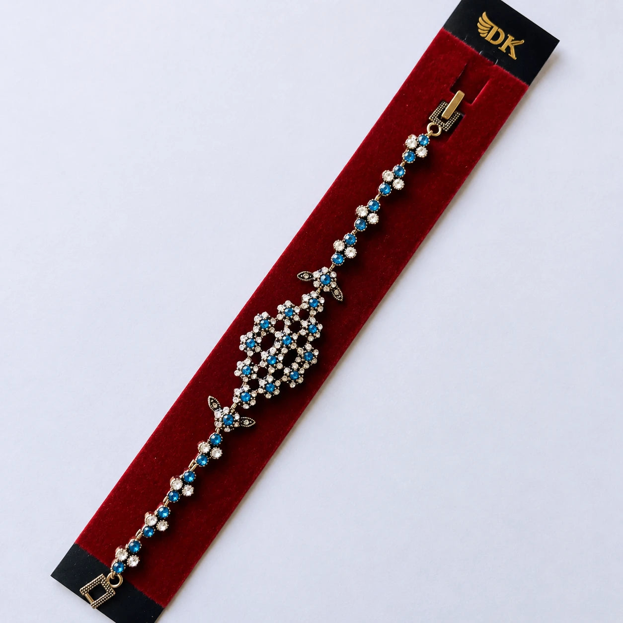 Royal Floral Oxidized Bracelet