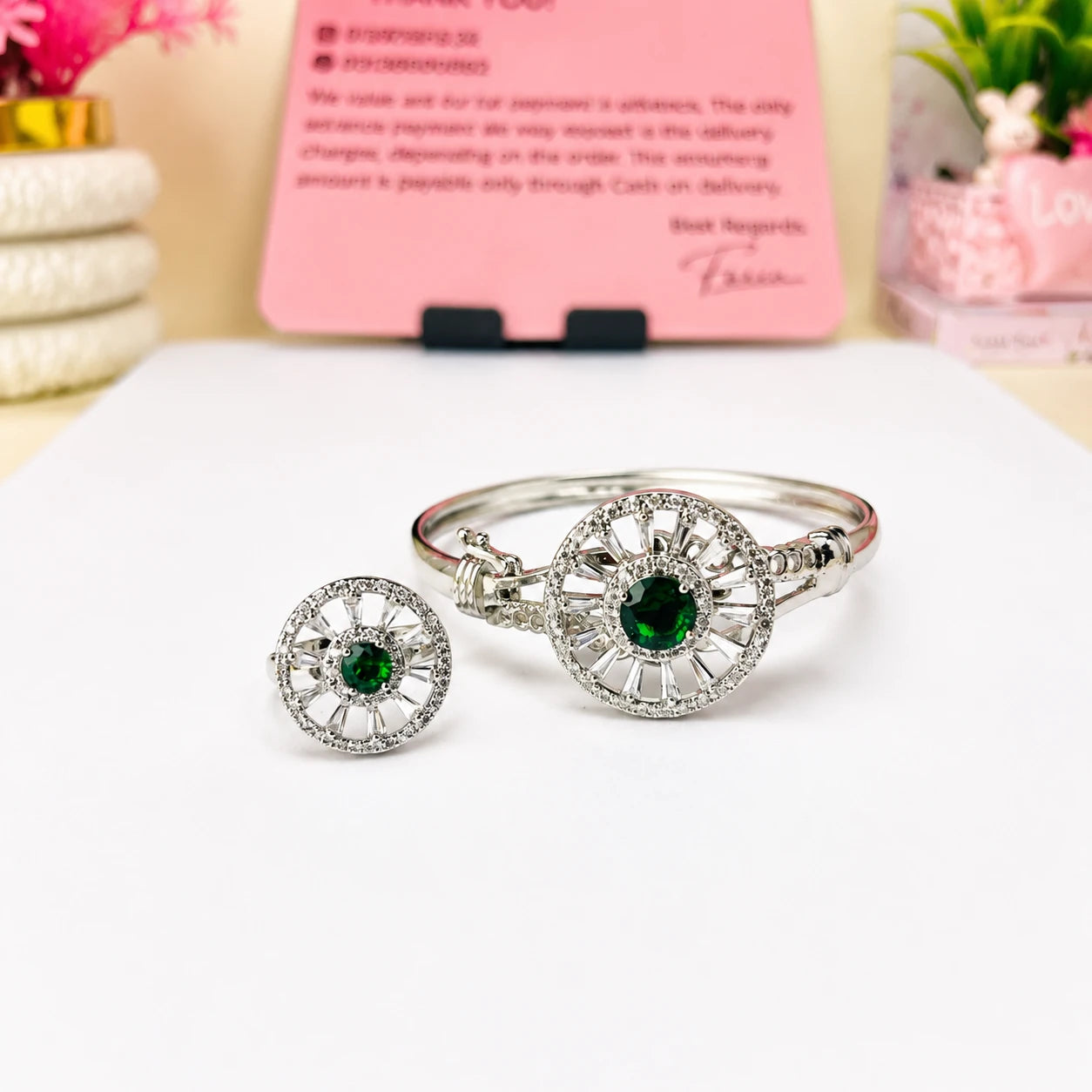 Radiant Bloom Bracelet Set