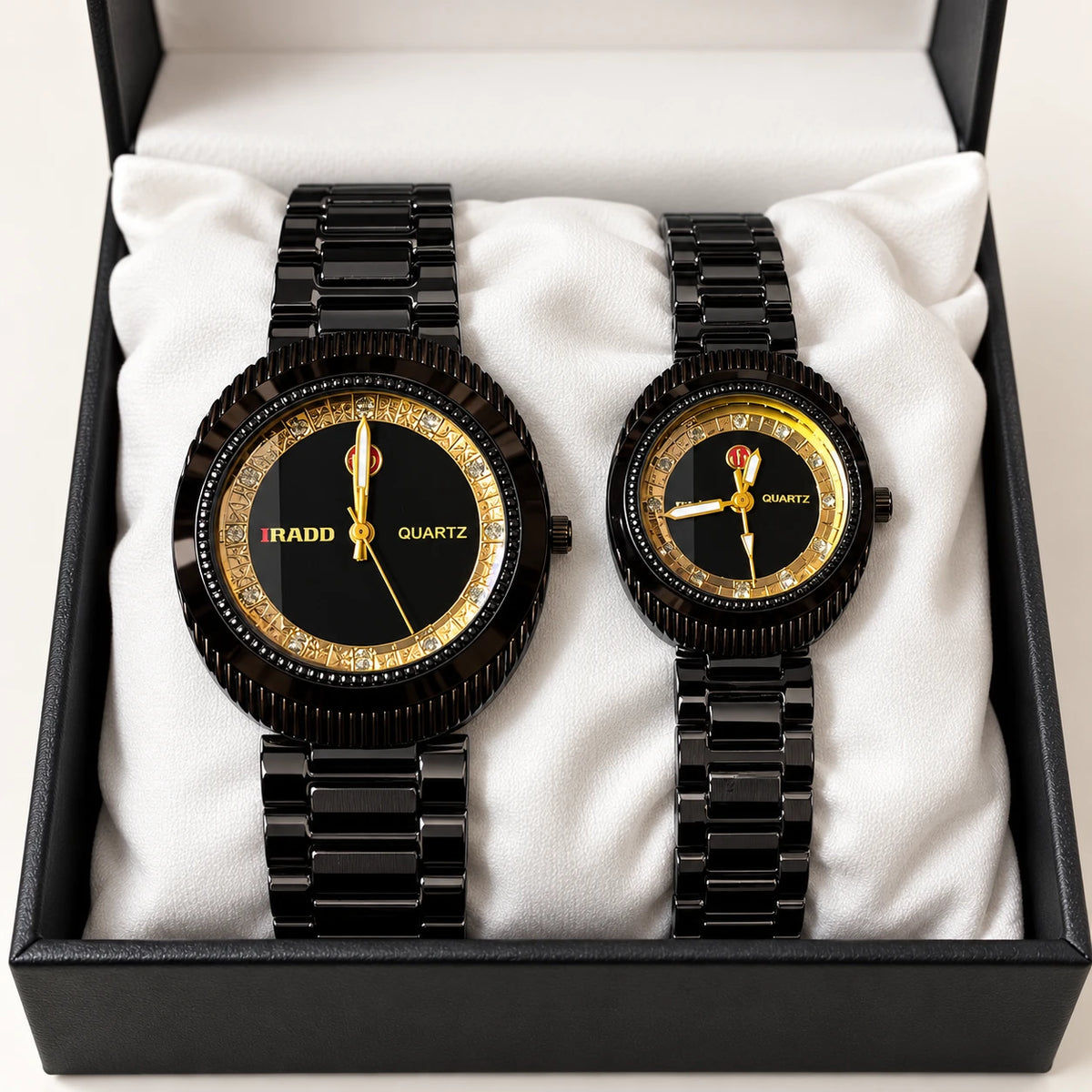 Midnight Royale Couple Watch Set