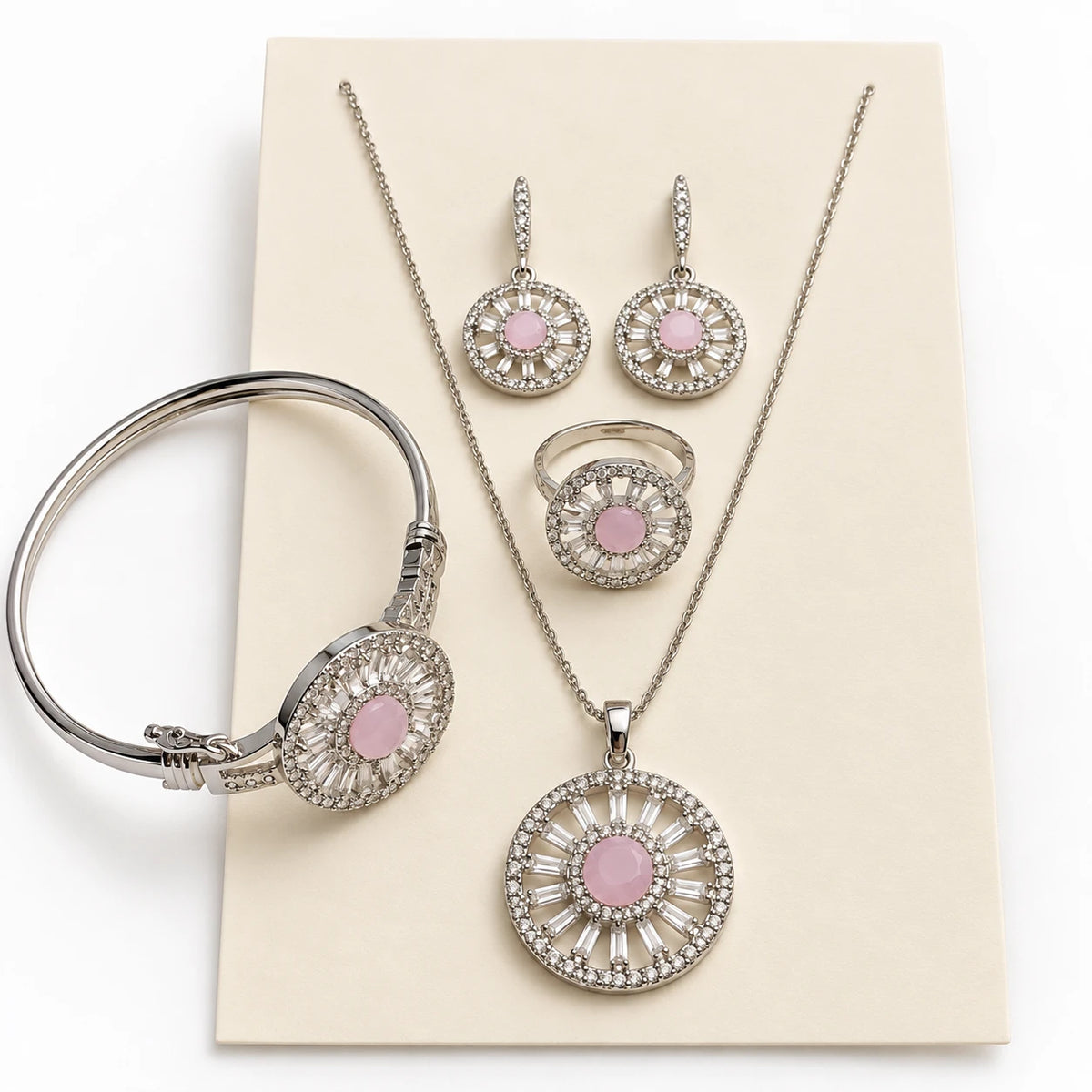 Emerald Radiance Jewelry Set - 3 Colors