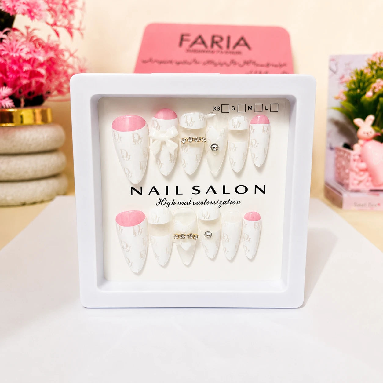 Blush Pearl Elegance Press-On Nails