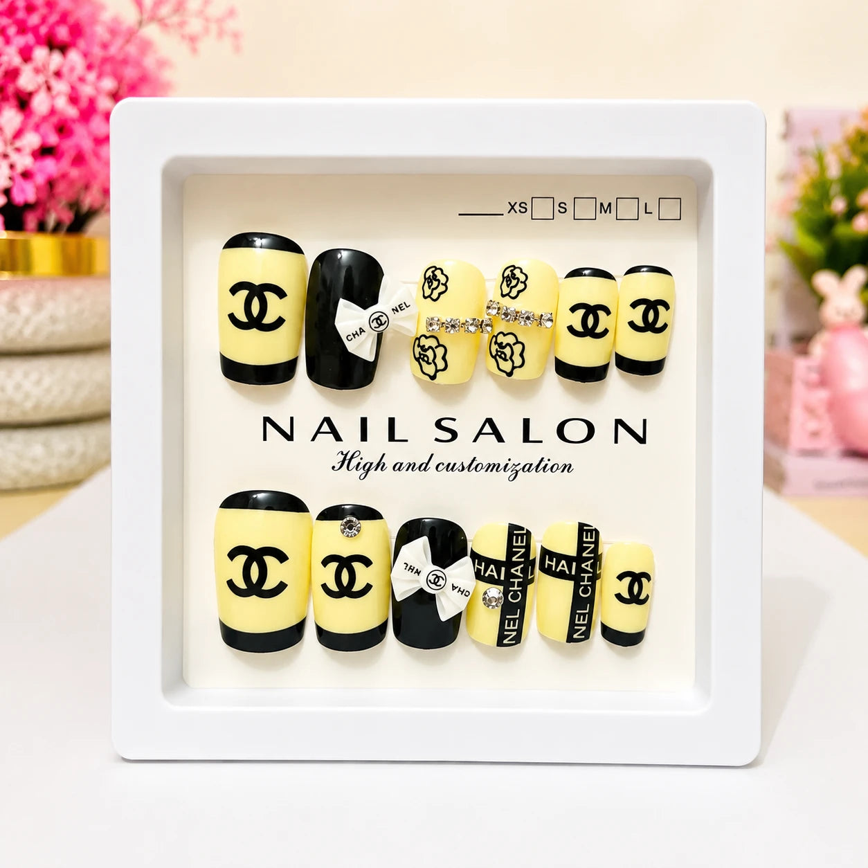 Sunshine Bloom Press-On Nails