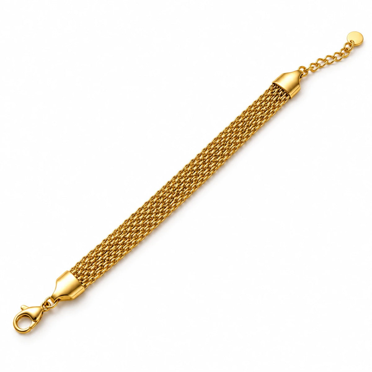 Fine Weave Stainless Steel Bracelet