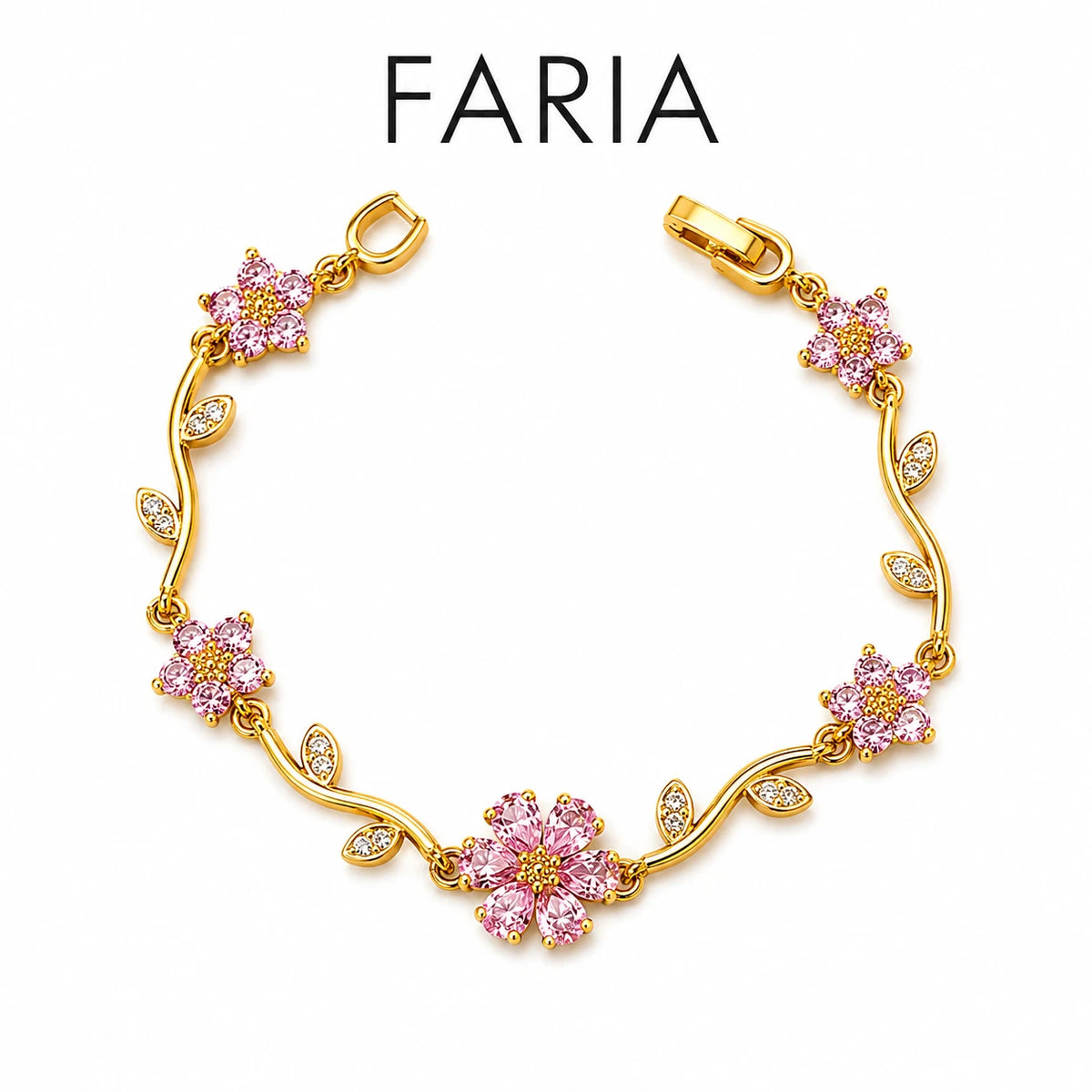 Tulip Bloom Bracelet Stainless - 3 Colors