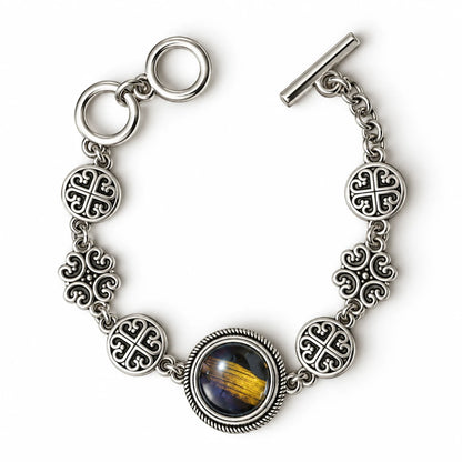 Turkish Round Stone Bracelet - 7 Colors