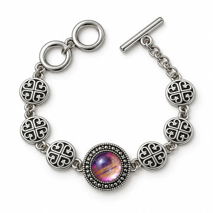 Turkish Round Stone Bracelet - 7 Colors