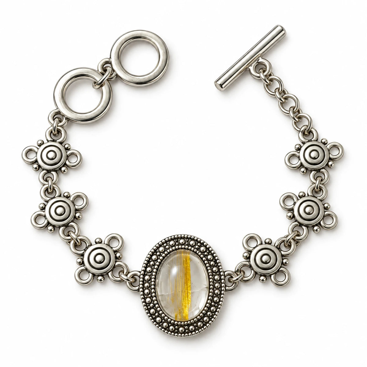 Turkish Oval Stone Bracelet - 6 Colors