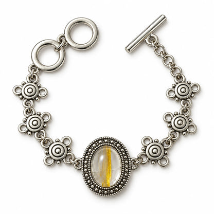 Turkish Oval Stone Bracelet - 6 Colors