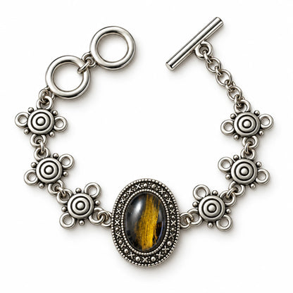 Turkish Oval Stone Bracelet - 6 Colors