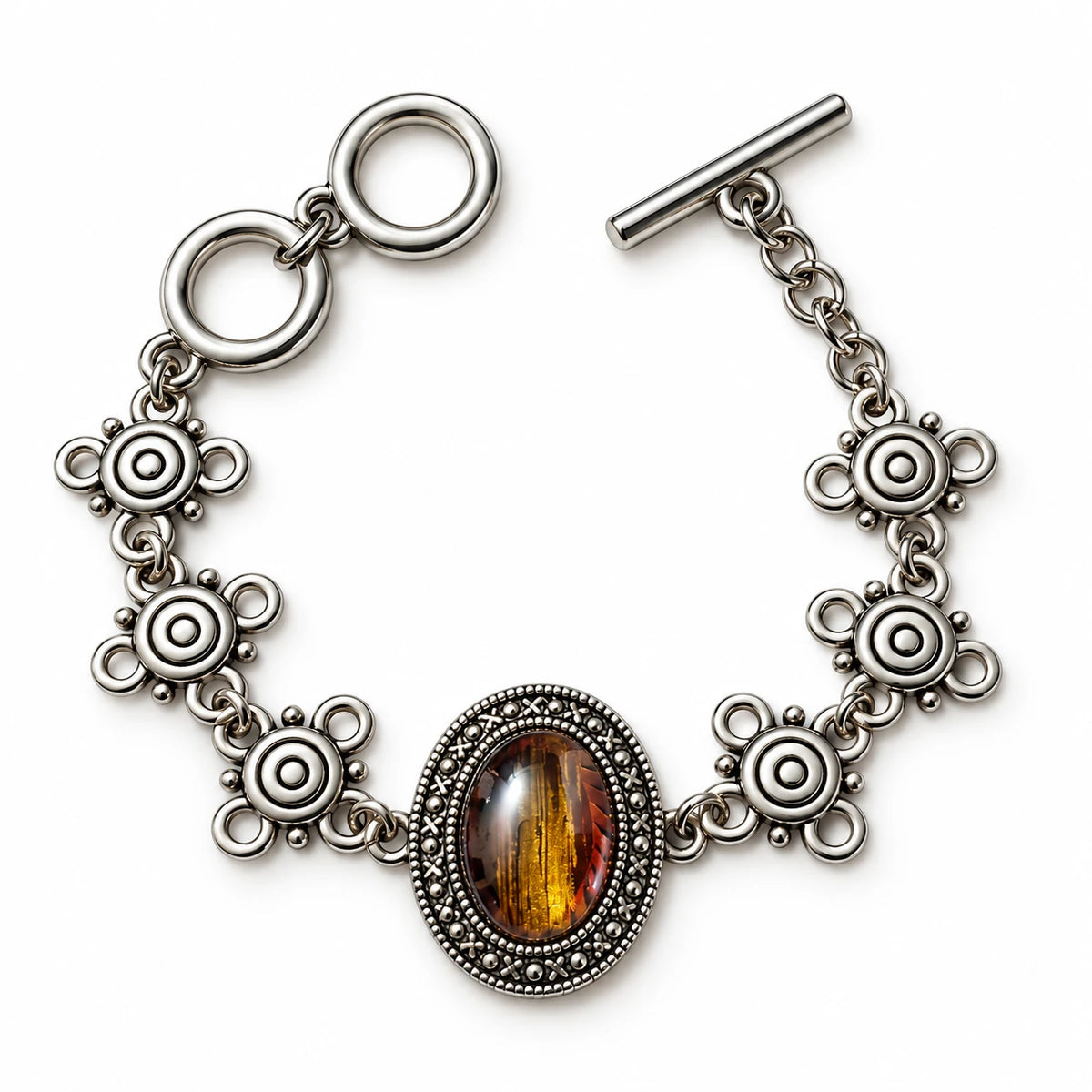 Turkish Oval Stone Bracelet - 6 Colors