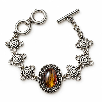 Turkish Oval Stone Bracelet - 6 Colors