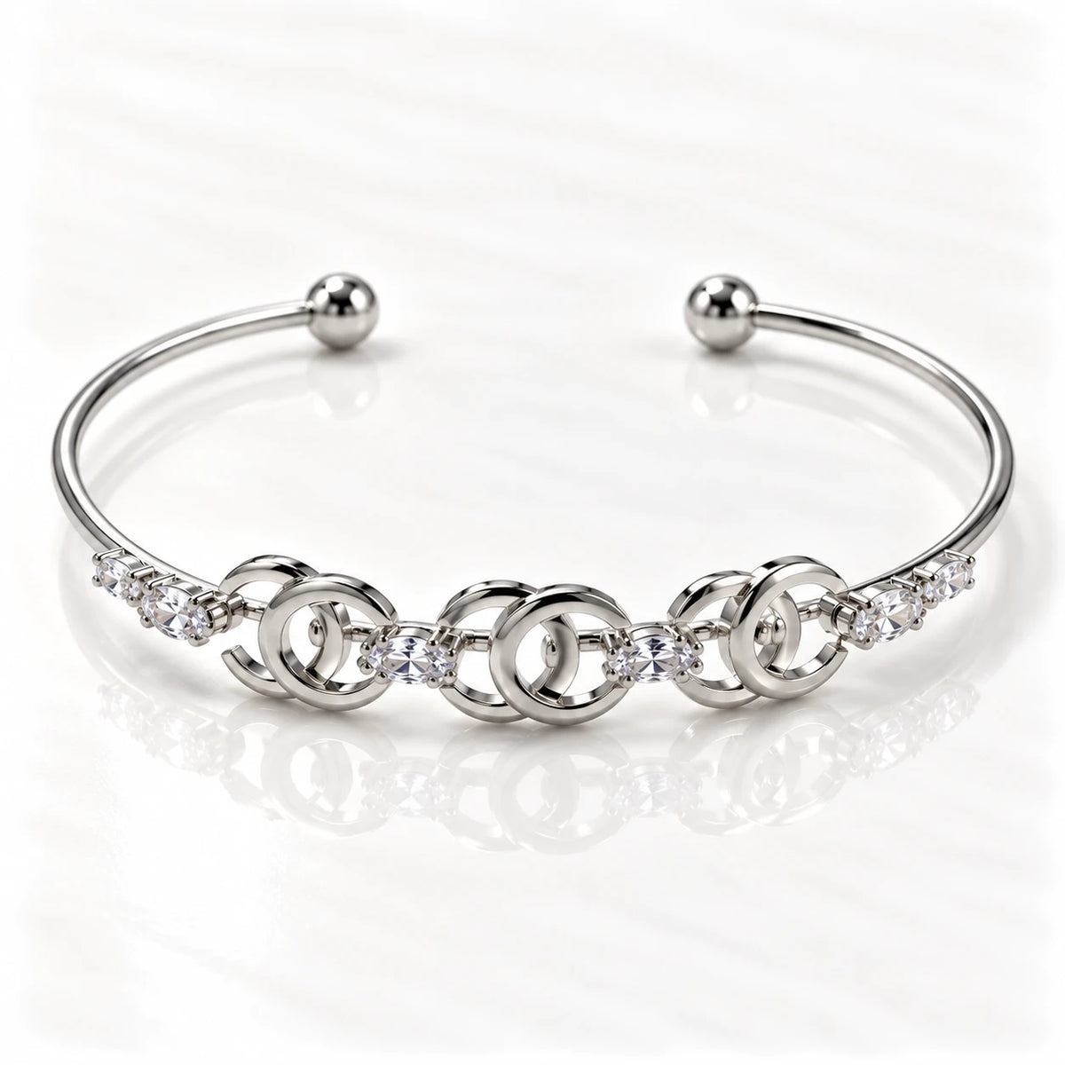 Opal Prism Open Cuff Bracelet - 2 Colors
