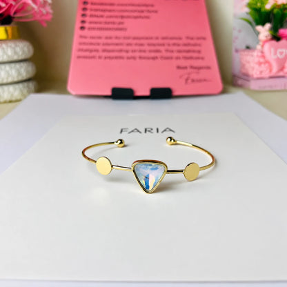 Opal Prism Open Cuff Bracelet