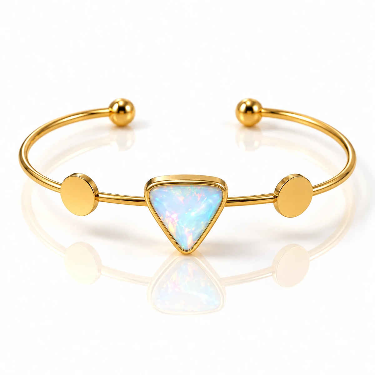 Opal Prism Open Cuff Bracelet - 7 Designs