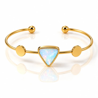 Opal Prism Open Cuff Bracelet - 7 Designs