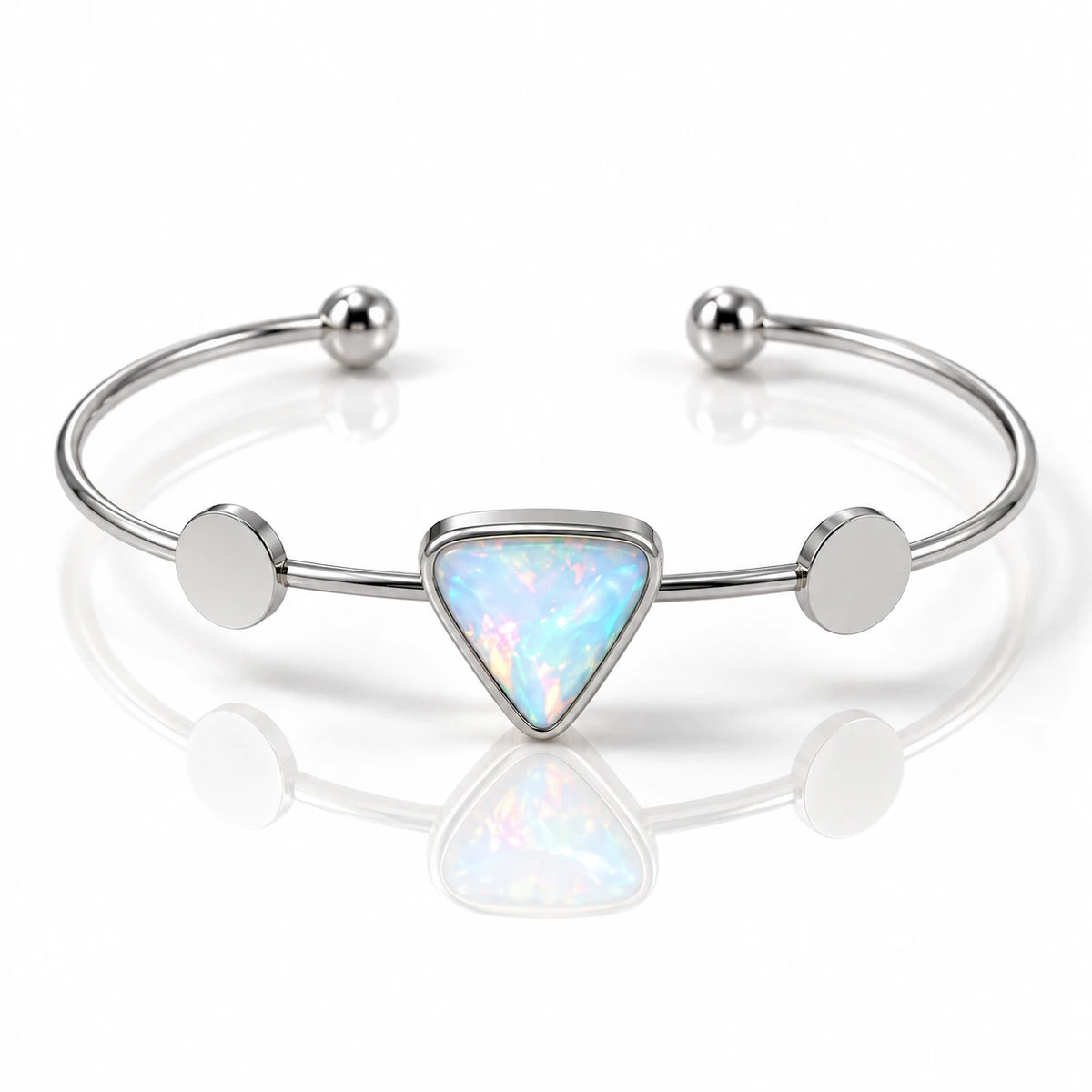 Opal Prism Open Cuff Bracelet - 7 Designs