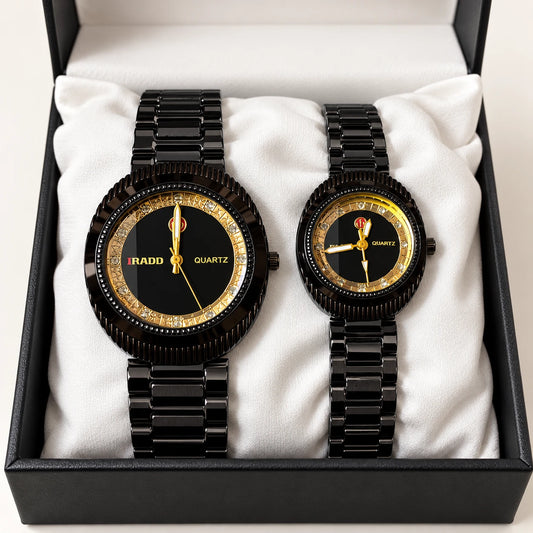 Midnight Royale Couple Watch Set