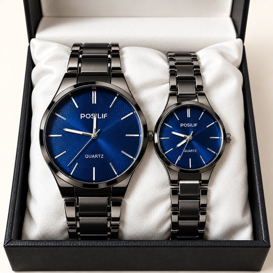 Sapphire Bond Couple Watch Set