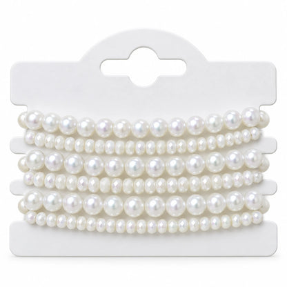 Pastel Candy Bead Bracelet Set - 12 Designs