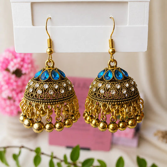 Classic Golden Jhumkay