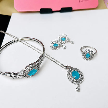 Turquoise Elegance Jewelry Set
