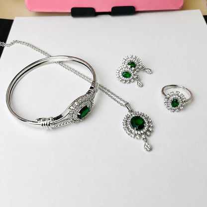 Turquoise Elegance Jewelry Set