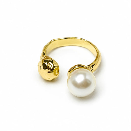 Pearl Open-Style Ring