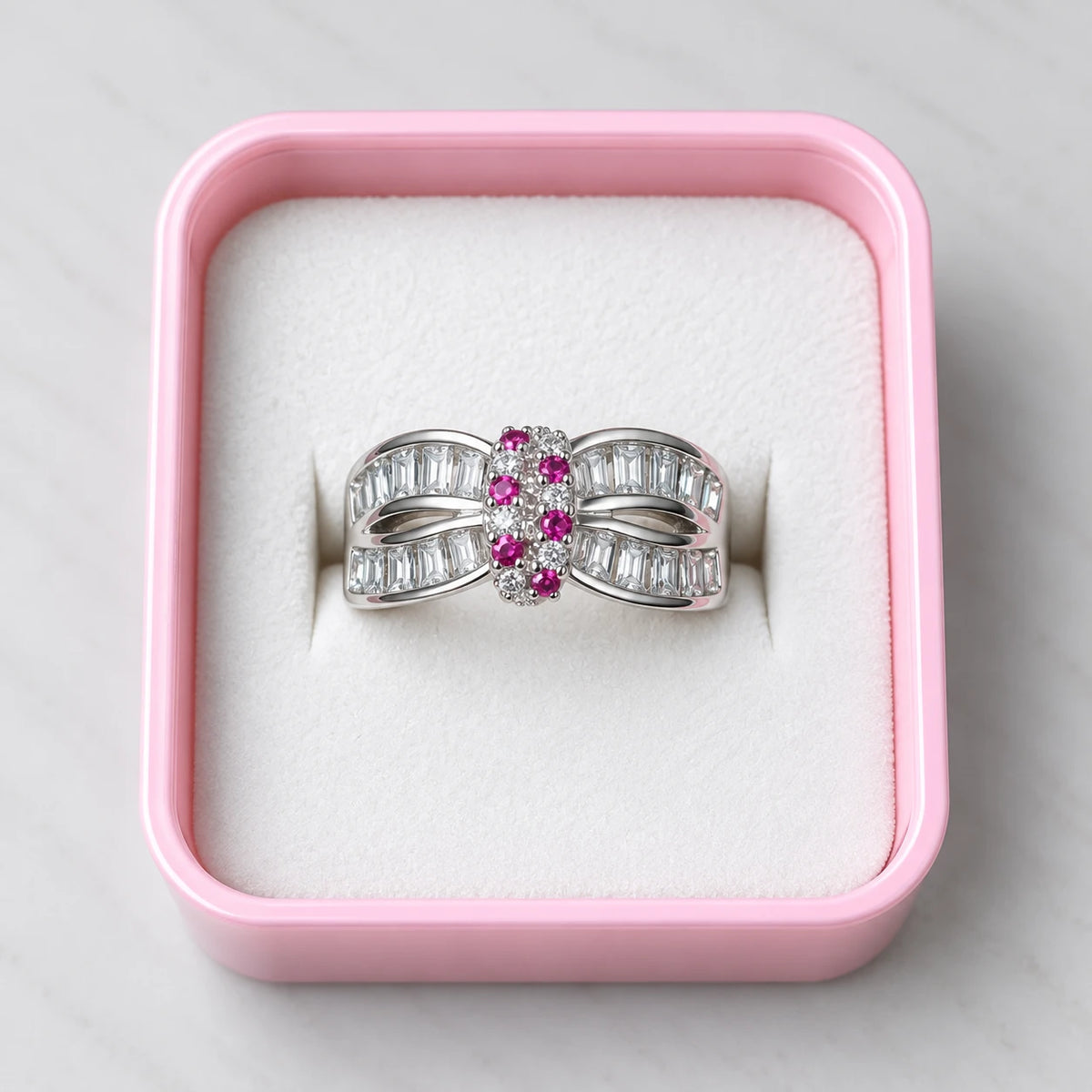Midnight Bow Radiance Statement Ring - 3 Colors