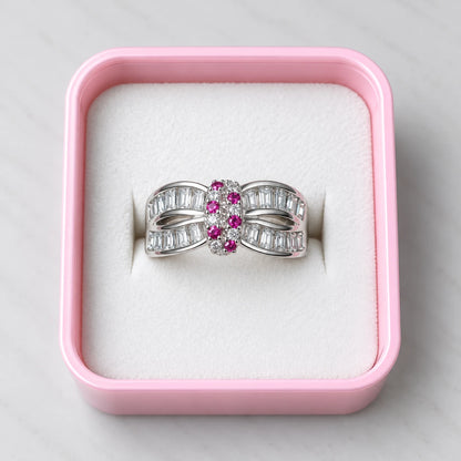 Midnight Bow Radiance Statement Ring - 3 Colors