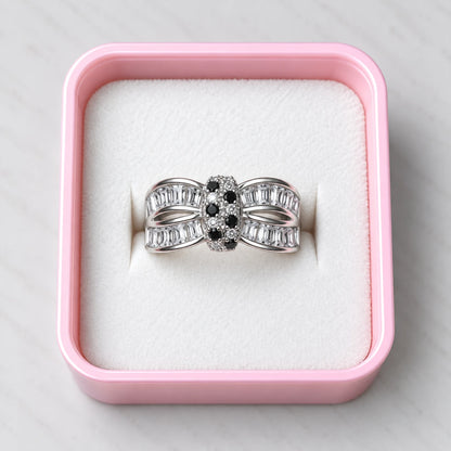 Midnight Bow Radiance Statement Ring - 3 Colors
