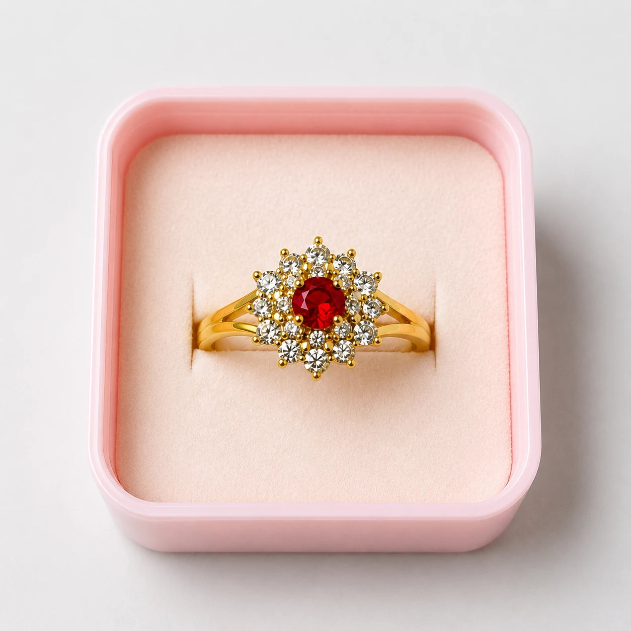 Radiant Blossom Ring