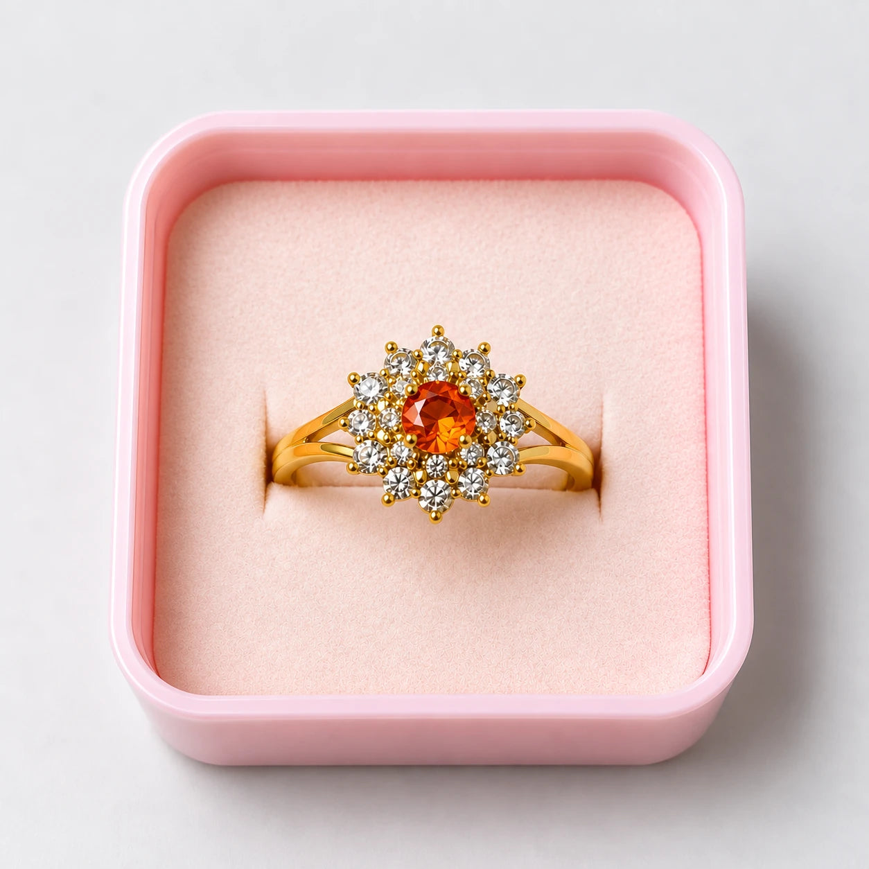 Radiant Blossom Ring