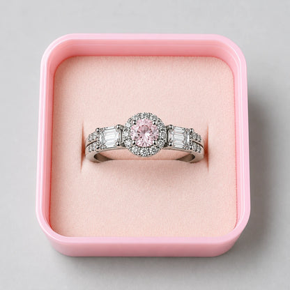 Regal Solitaire Crystal Ring
