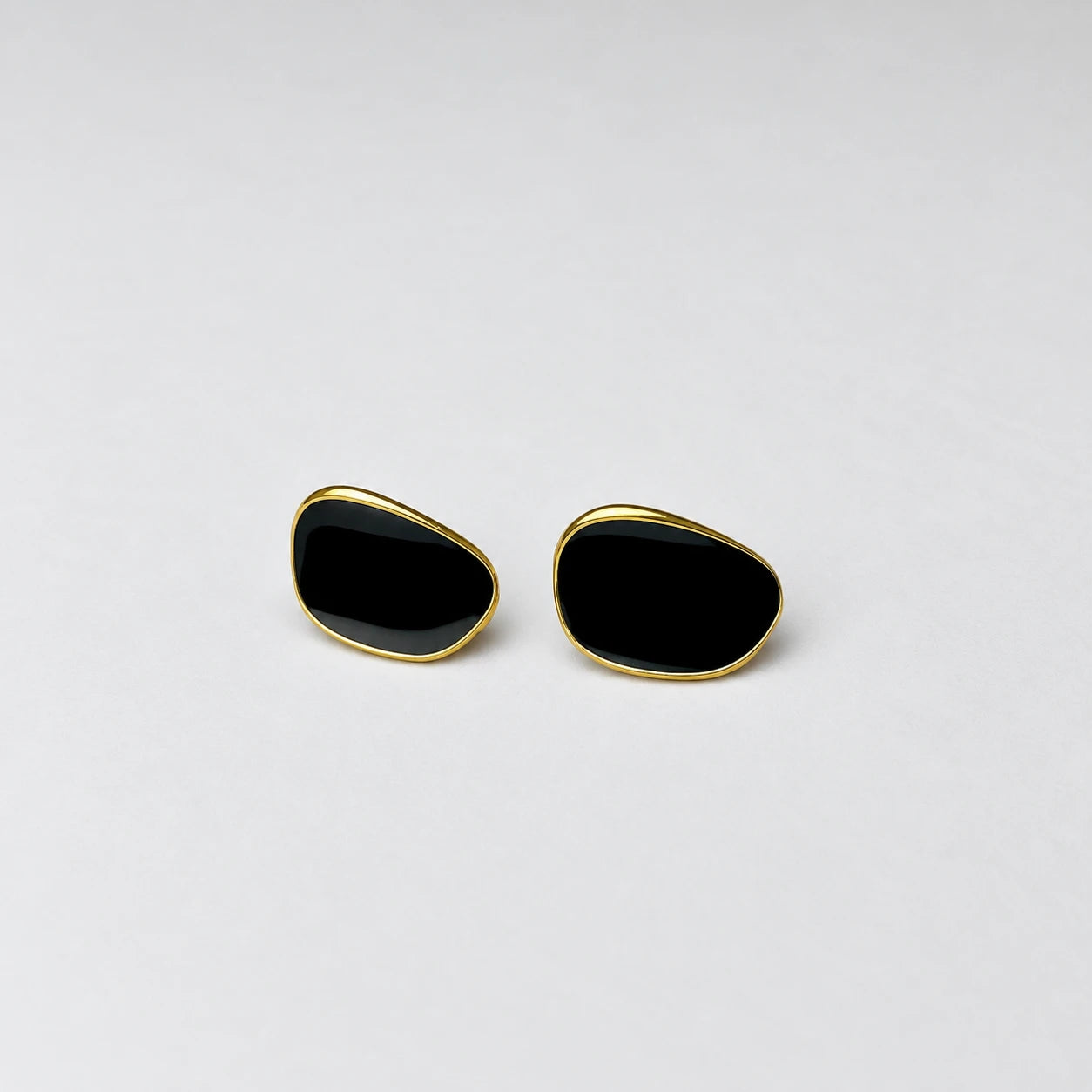 Midnight Elegance Black Studs